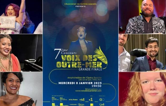 The 7th edition of the Voix des Outre-mer competition closes its rich season in apotheosis with the grand finale at the Paris Opera