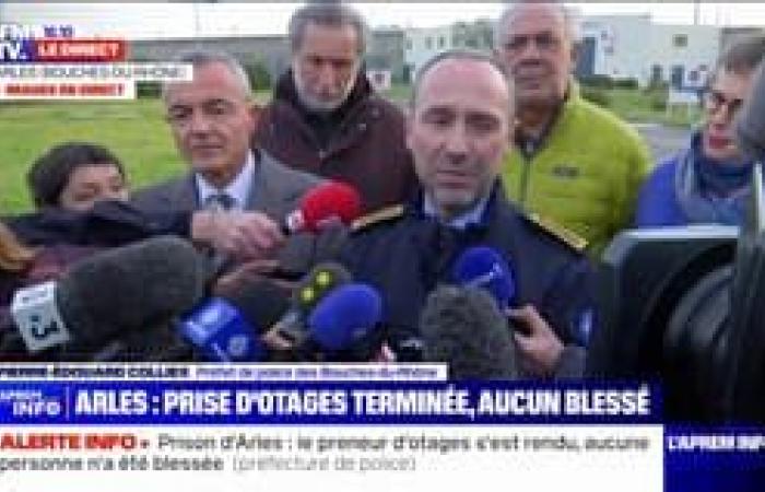 the press briefing from the Bouches-du-Rhône authorities