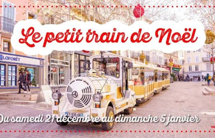 Draguignan invites you to board the little Christmas train for the last days