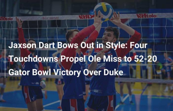 Jaxson Dart exits in style: Four touchdowns propel Ole Miss to 52-20 Gator Bowl win over Duke