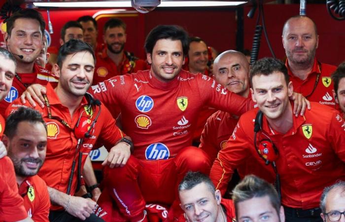 Sainz reveals his best moments at Ferrari