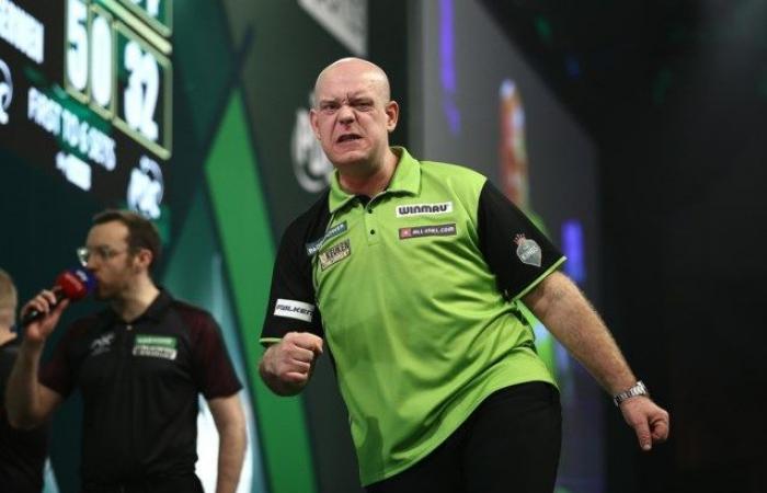 “On his own!”: Michael van Gerwen after victory against Chris Dobey for the seventh (!) time in the World Cup darts final