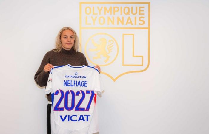 the women's Olympic team recruits Elma Junttila Nelhage (BK Häcken)