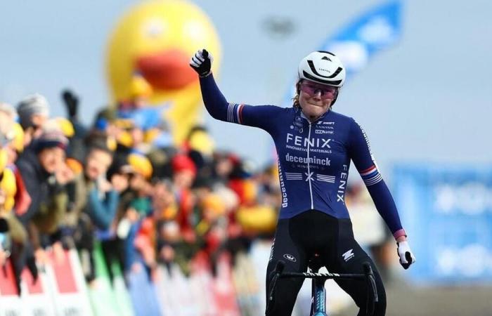 Cyclo-cross. Puck Pieterse and Laurens Sweeck vainqueurs à Koksijde, sans Mathieu van der Poel .