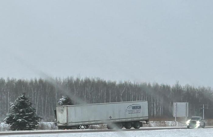 Several road exits on the South Shore of Quebec