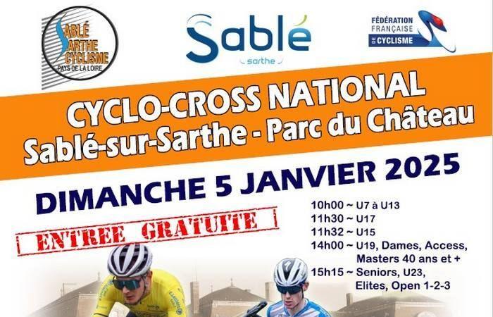 Sablé Sur Sarthe January 5, 2025 cyclo-cross entrants