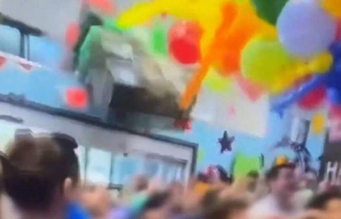 New Year’s Day celebrations: 10 injured after huge Lego structure falls