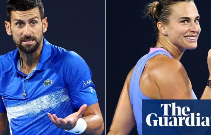 Novak Djokovic crashes out in Brisbane while Aryna Sabalenka eases through | Tennis