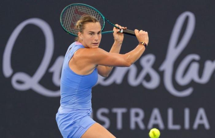 Tennis. WTA – Brisbane – Aryna Sabalenka and Jabeur – Andreeva on the program Friday