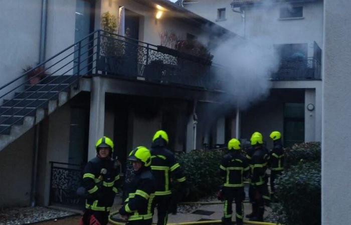 Isère. An apartment catches fire, its occupant seriously burned in Luzinay