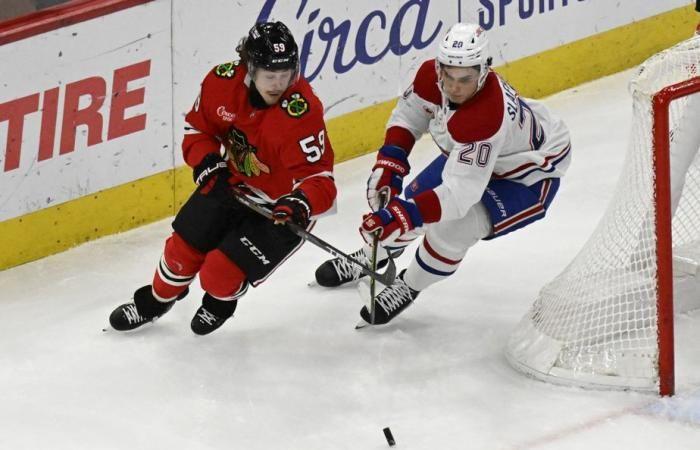 Canadien 2 — Blackhawks 4