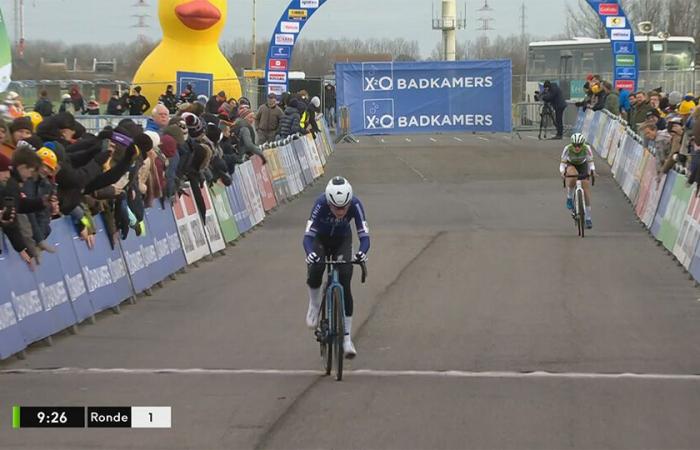 Puck Pieterse is the sand queen of Koksijde and records the first victory of the season