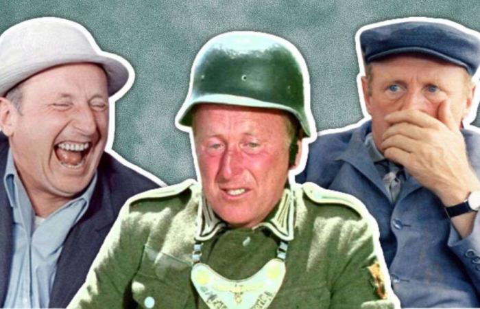 no Bourvil fan managed to recognize these 10 films in one image