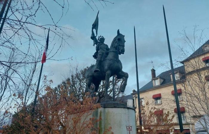 This statue of Joan of Arc will travel a few meters in the Oise, here's why