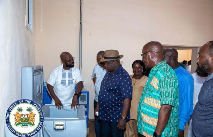 Sierra Leone: inauguration of new infrastructure in Bonthe | APAnews