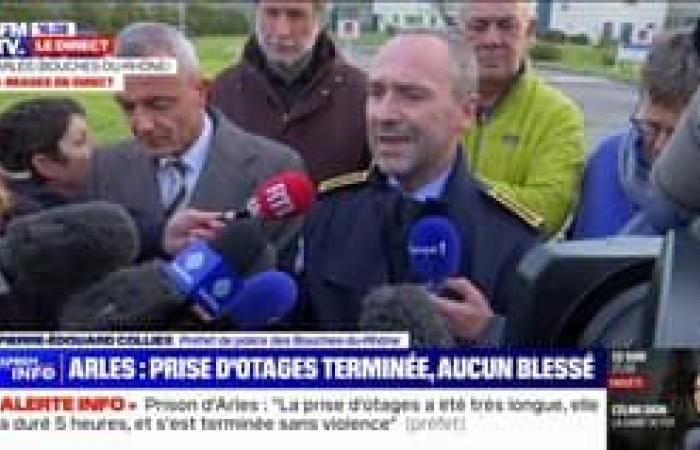 the press briefing from the Bouches-du-Rhône authorities