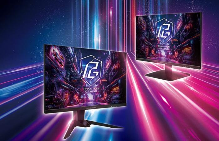 ASRock combines IPS panel and 520 Hz refresh with two new Phantom Gaming screens