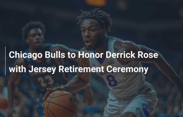 Chicago Bulls honor Derrick Rose with jersey retirement ceremony