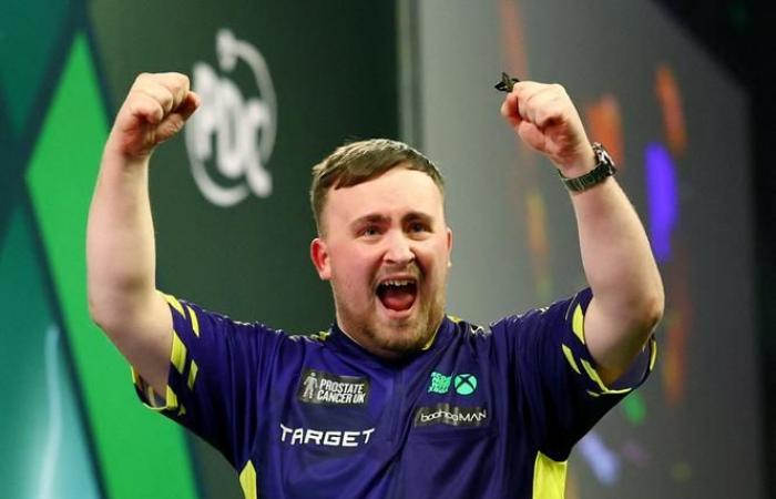 In a heated atmosphere, Luke Littler, 17, becomes world darts champion