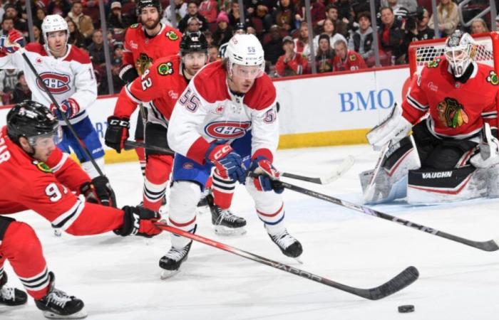 NHL: Michael Pezzetta played his first game with the Canadiens since October 27