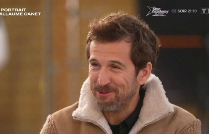 the emotional confidences of Guillaume Canet on the first steps as an actor of his son, Marcel