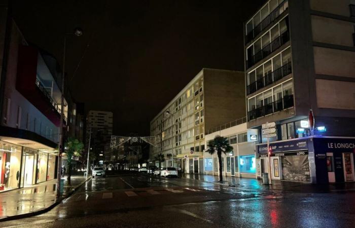 Public lighting broken in several districts of Cherbourg-en-Cotentin this Saturday evening