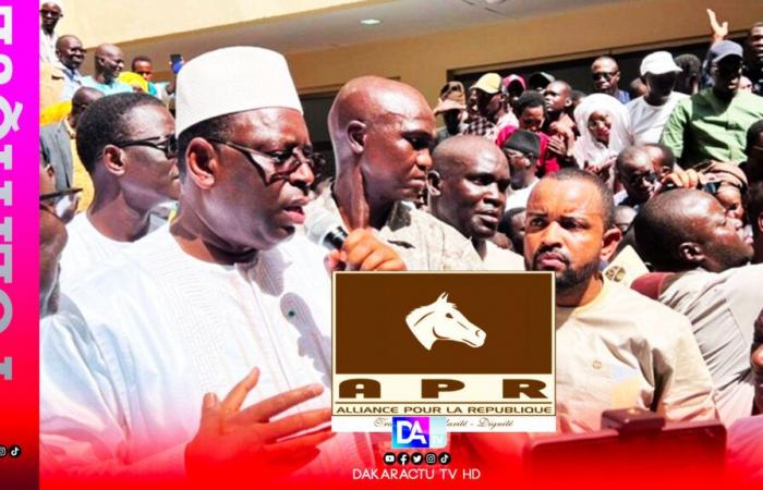 The Apr welcomes this and pays a vibrant tribute to Macky SALL