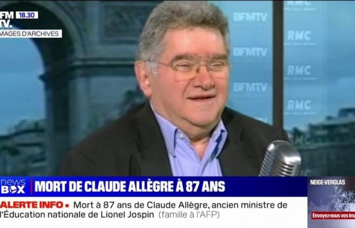 Claude Allègre, former minister and geochemist, died at 87