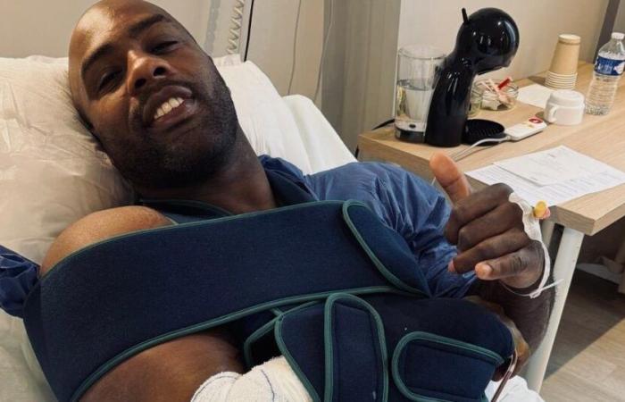 Teddy Riner successfully operated on his elbow