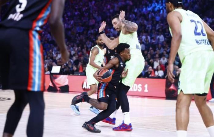 Paris Basket loses against Barça in the Euroleague and concedes a fourth loss in a row