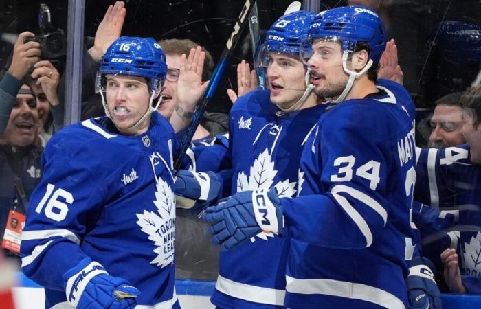 NHL: Crazy night for the Maple Leafs’ first line when Matthews returns