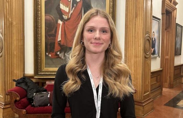 Young people cross swords at the 10th Youth Parliament in Acadia