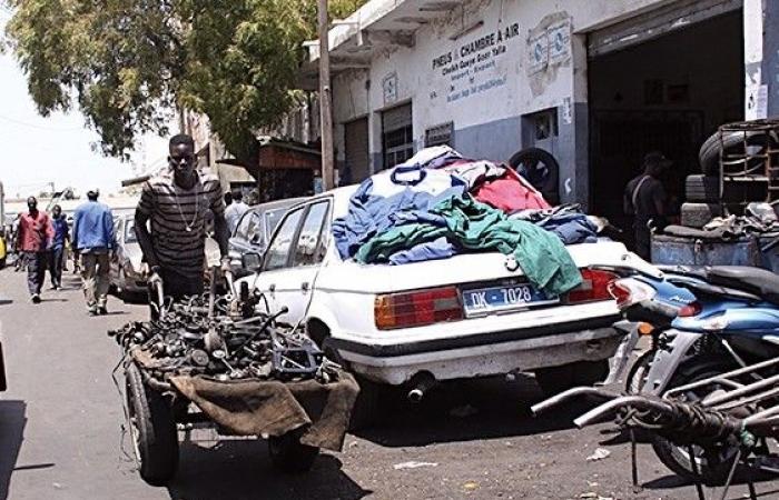 “Difoncé”: the beating heart of the sale and recycling of spare parts in Dakar