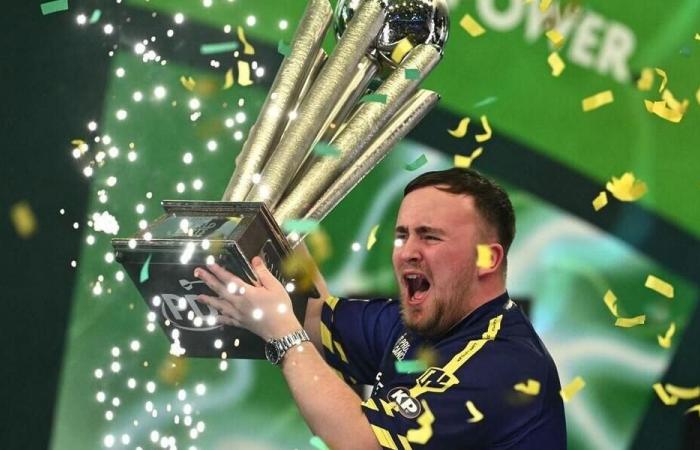 Darts. Briton Luke Littler crowned world champion at just 17 years old. Sport