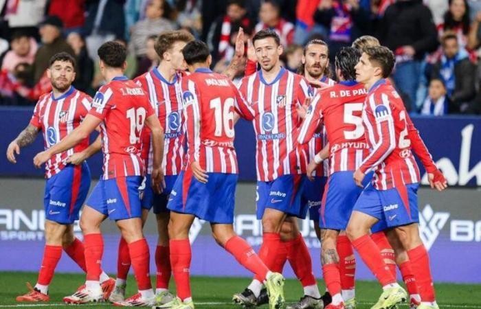 Atlético begins 2025 with the best streak in its history