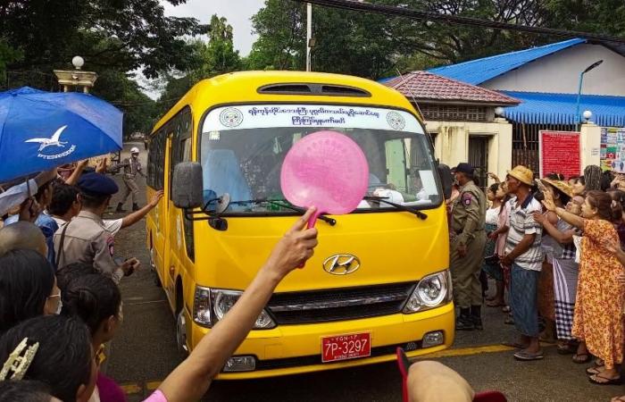 Burmese junta pardons nearly 6,000 prisoners for independence anniversary – rts.ch