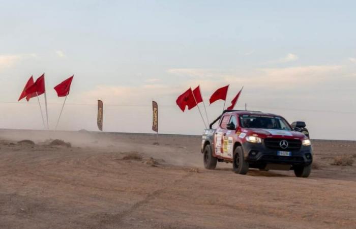 Participants in the “Africa Eco Race” Rally make a stopover in Dakhla