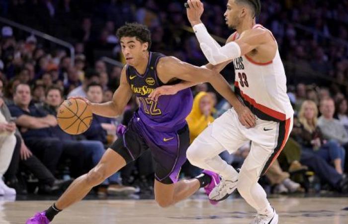 Max Christie moves up the ranks with the Lakers • Basket USA