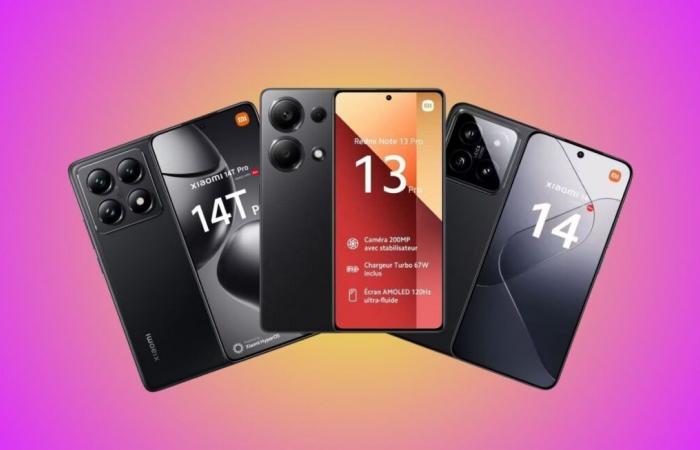 Very popular, these 3 famous Xiaomi smartphones are at a knockdown price