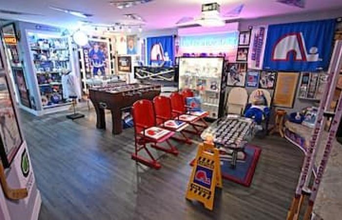 The Nordiques’ most beautiful sporting cave is the work of a former supporter… of the Canadian!