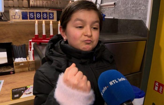 Kiara’s Télévie piggy bank, suffering from leukemia, stolen again from Houdeng: “We will never give up”, replies the young girl