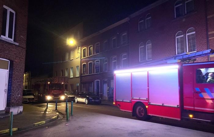 Fire broke out in a three-story building in Verviers: two people were taken to hospital