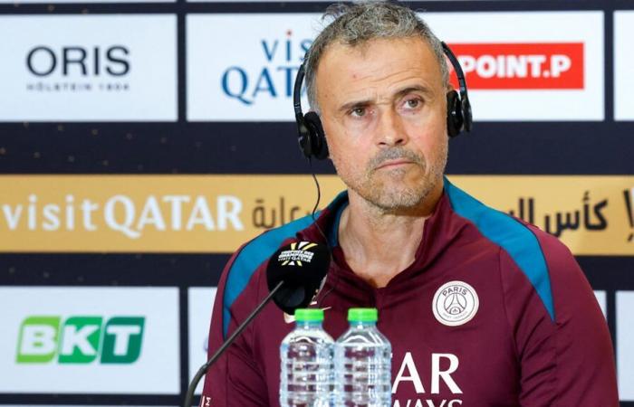 What state of mind is Luis Enrique in before the Champions League?