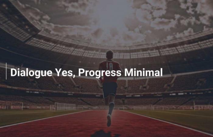 Dialogue Yes, Minimal Progress – footboom1.com