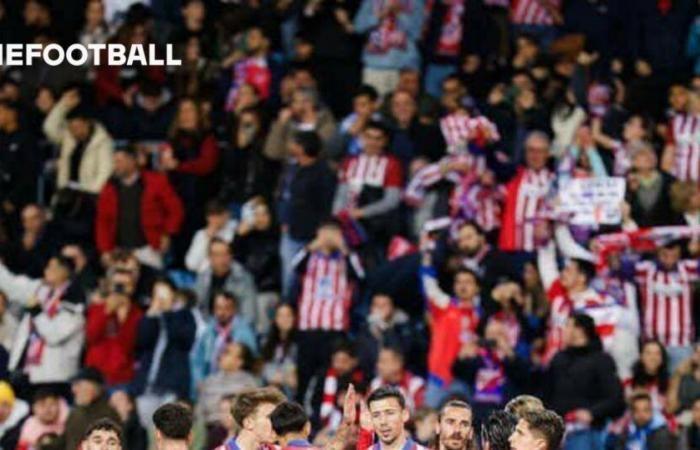 Atlético de Madrid qualifies for the round of 16