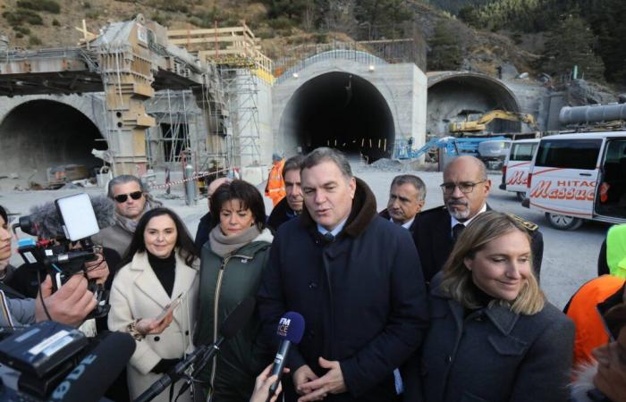 Transport Minister Philippe Tabarot announces reopening date for the Tende tunnel