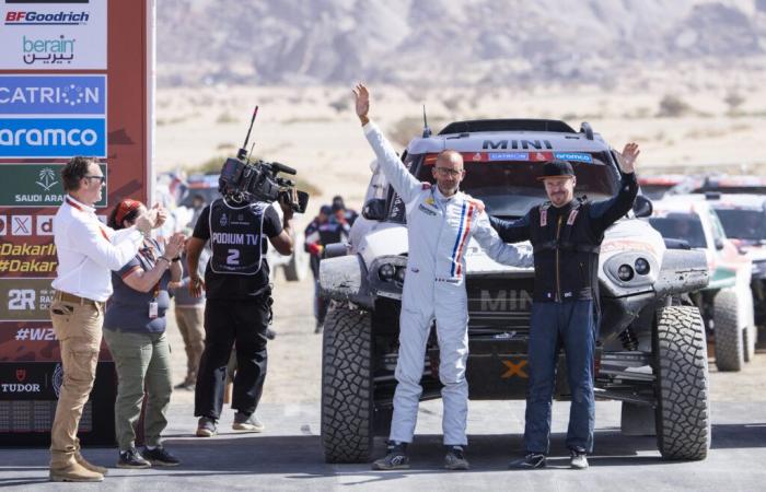 Chicherit wins in a chaotic stage