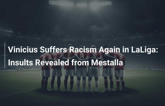 Vinicius suffers racism again in LaLiga: insults revealed from Mestalla