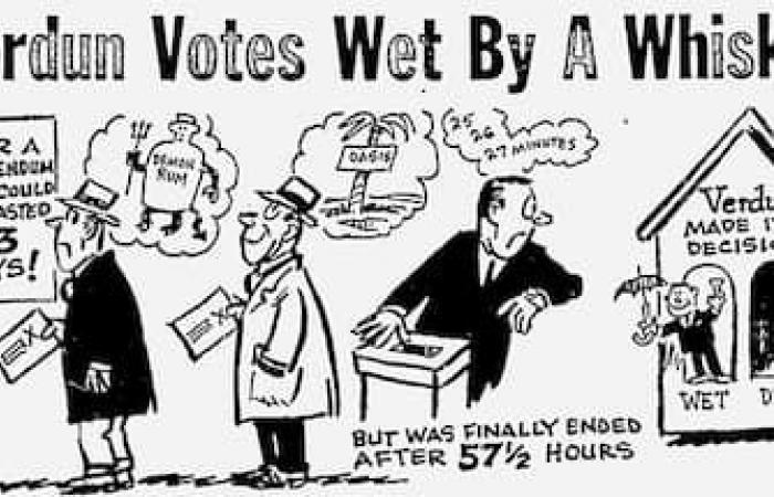 In 1919, 90% of Quebec towns were officially “alcohol-free”