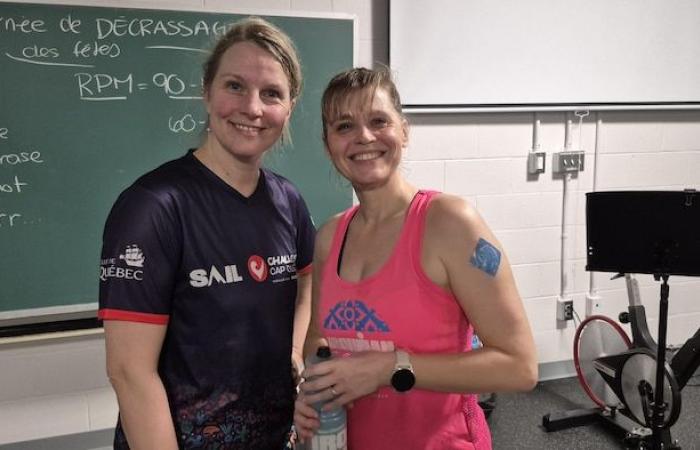 A Sherbrooke woman wants to go to Slovakia to succeed… in a 16th triathlon in ten years